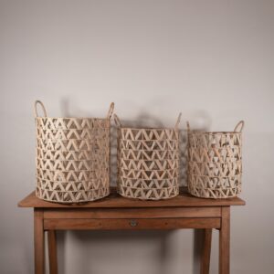 Set De Canasto Zigzag