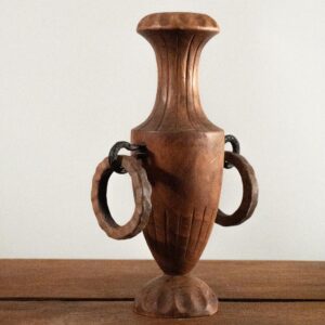 Florero Mini Torneado En Madera