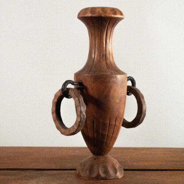 Florero Mini Torneado En Madera