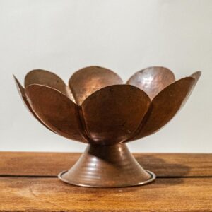 Frutero o Centro de Mesa Decorativa en Bronce
