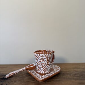 Set De Cafetero De Talavera Corazón